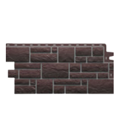 Панель фасадная Docke Burg 1072х472 мм земляной
